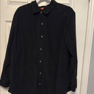 Joe Fresh Black Button Down Shirt